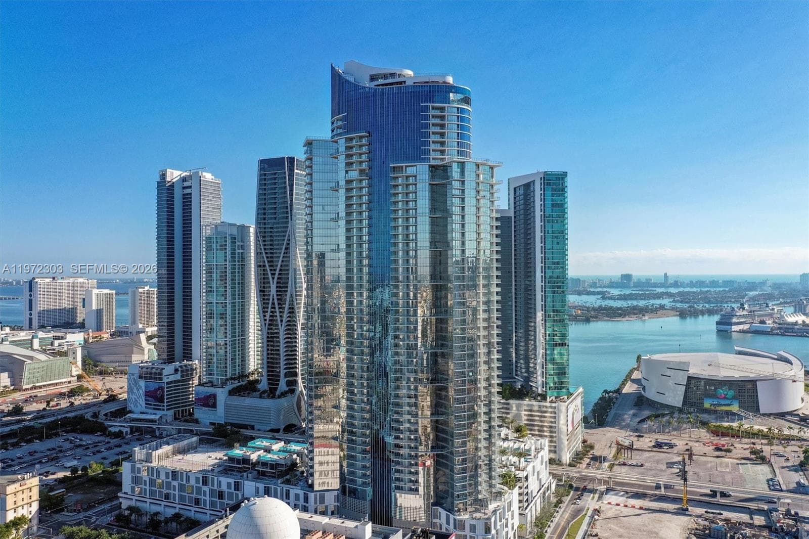 Paramount Miami Worldcenter Unit 1712 condo for sale at 851 NE 1st Ave # 1712, Miami FL 33132