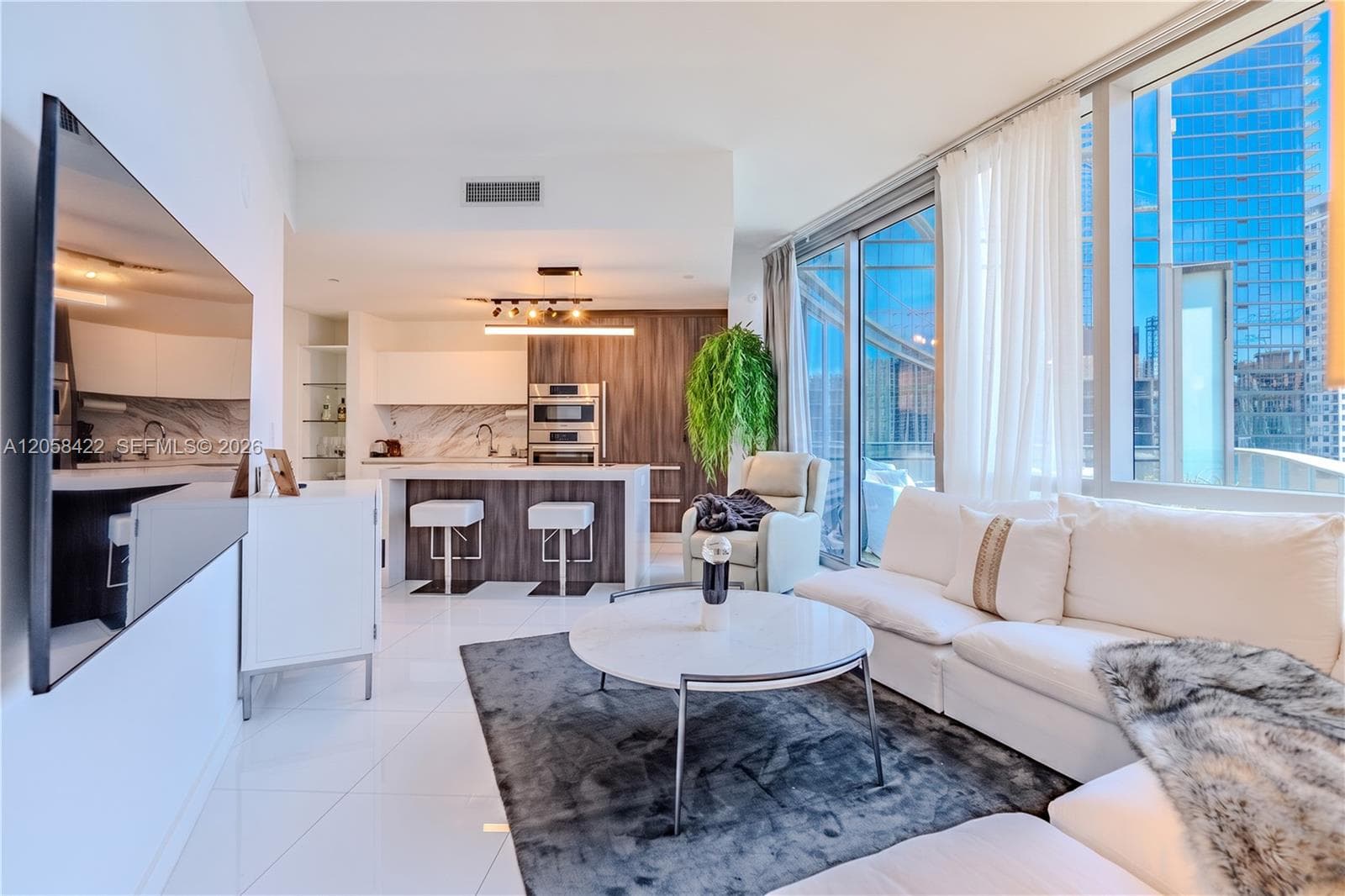 Paramount Miami Worldcenter Unit 1802 condo for rent at 851 NE 1st Ave # 1802, Miami FL 33132