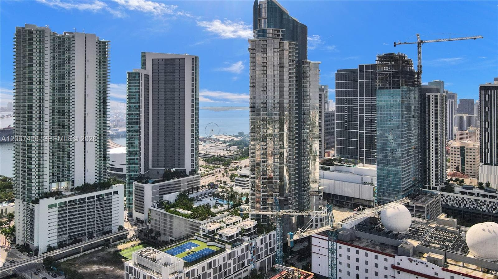 Paramount Miami Worldcenter Unit 202 condo for rent at 851 NE 1st Ave # 202, Miami FL 33132