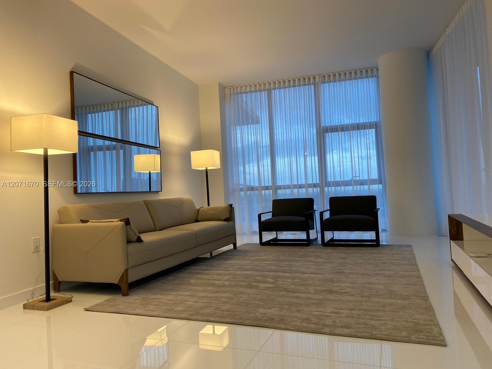 Paramount Miami Worldcenter Unit 2501 condo for rent at 851 NE 1st Ave # 2501, Miami FL 33132