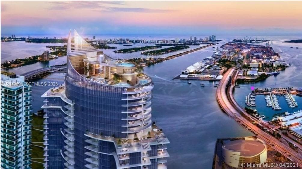 Paramount Miami Worldcenter Unit 1511 condo for rent at 851 NE 1st Ave # 1511, Miami, FL 33132