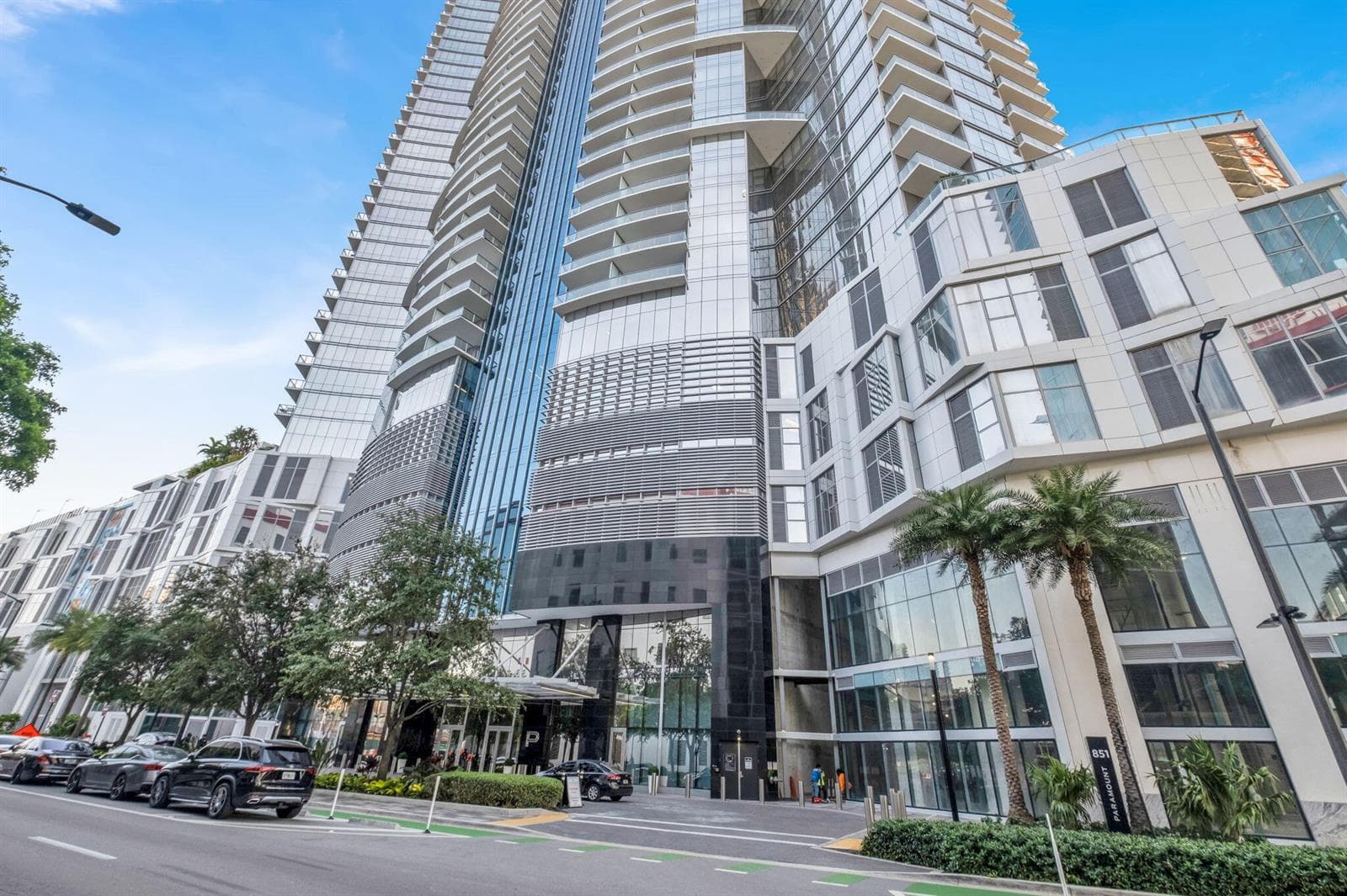 Paramount Miami Worldcenter Unit 1604 condo rented at 851 NE 1st Avenue # 1604, Miami FL 33132