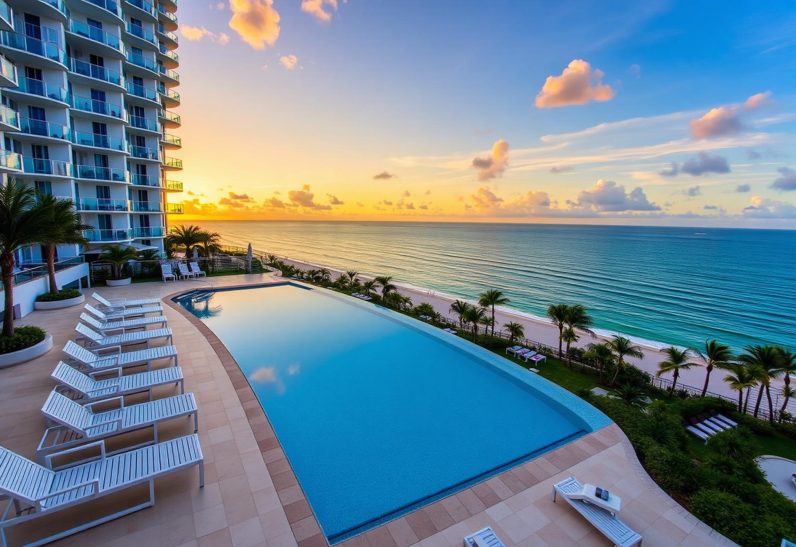 Paramount Miami Worldcenter — Resort Pools & 26 Cabanas